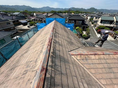 山口市　M様邸　屋根・外壁塗装！2