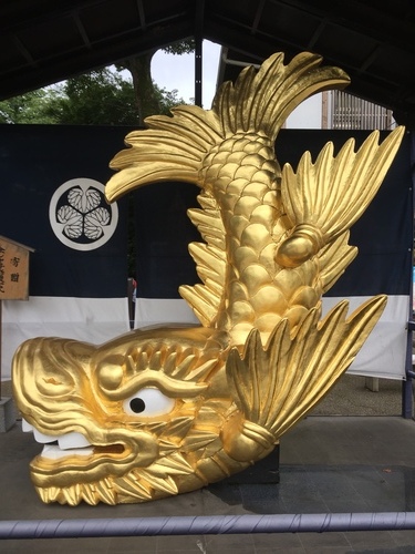 鯱鉾 シャチホコ ペイントホームズ新潟店