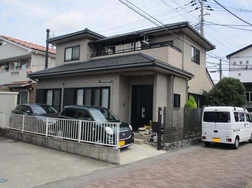 越谷市外壁塗装2
