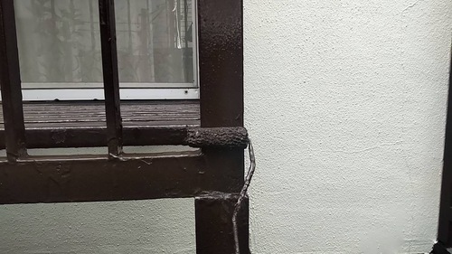 鉄部塗装2