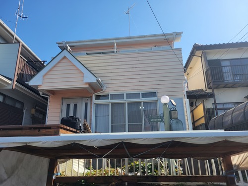 伊勢原市　外壁塗装スタート2