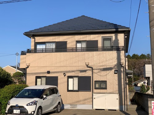 外壁塗装施工後写真1